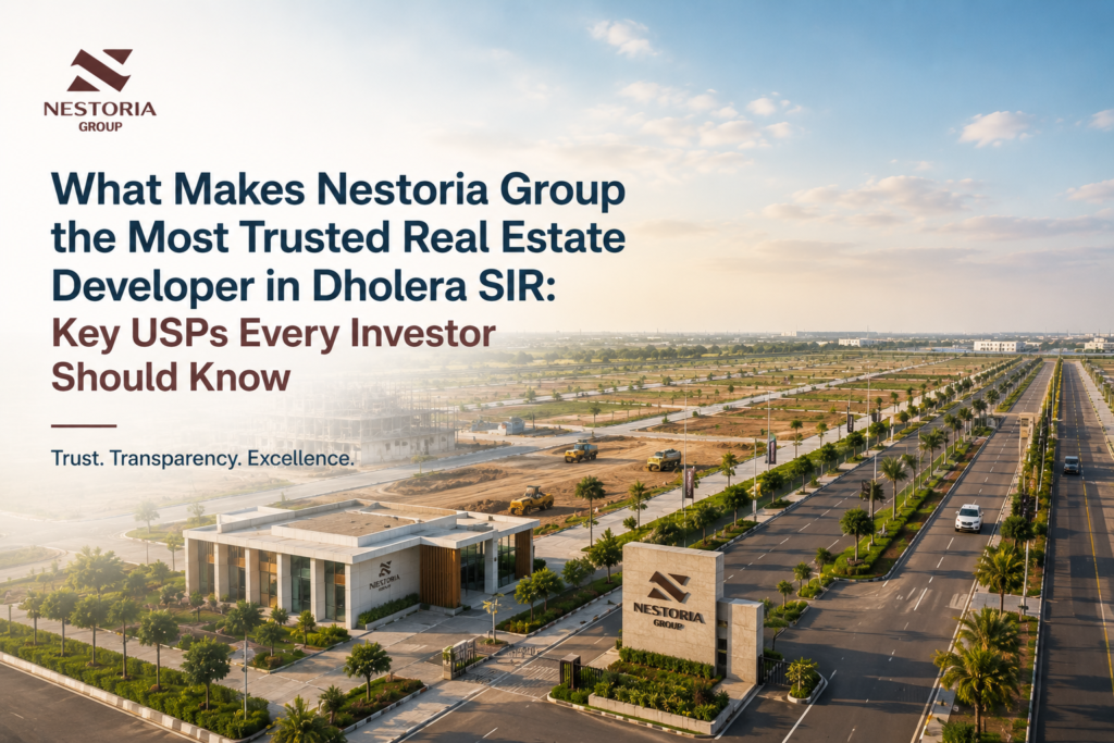 What Makes Nestoria Group the Most Trusted Real Estate Developer in Dholera SIR: Key USPs Every Investor Should Know