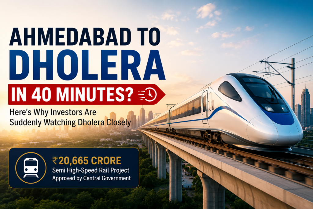 Ahmedabad to Dholera in 40 Minutes? Here’s Why Investors Are Suddenly Watching Dholera Closely
