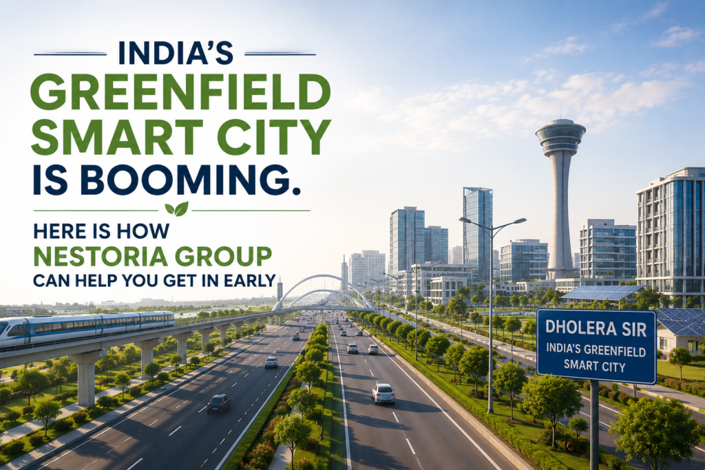 India's Greenfield Smart City is Booming. Here is How Nestoria Group Can Help You Get In Early