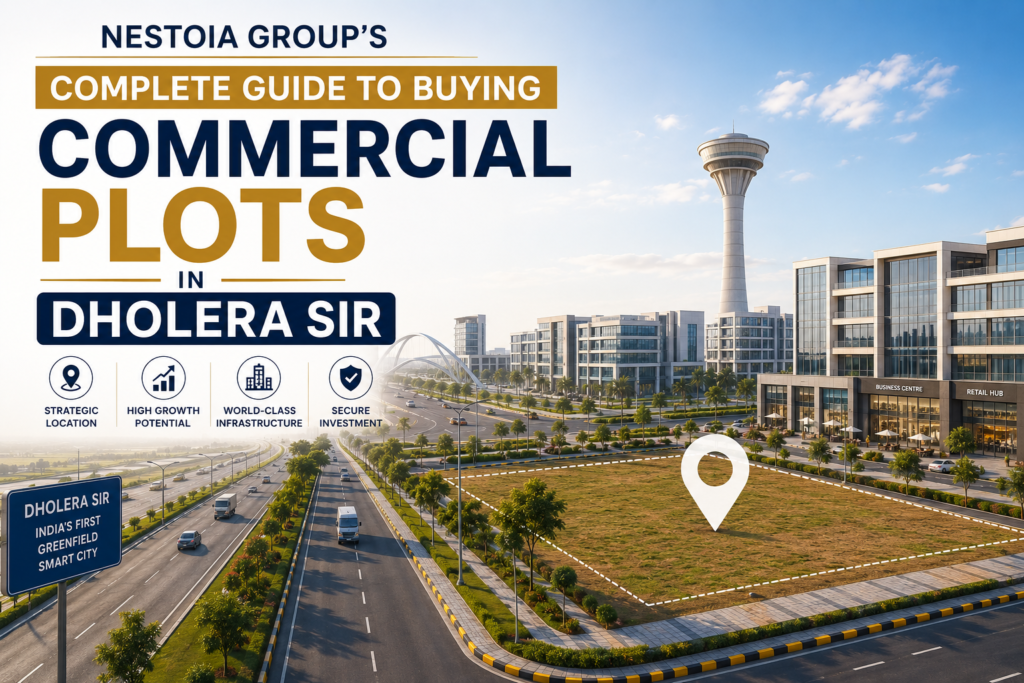 Nestoia Group's Complete Guide to Buying Commercial Plots in Dholera SIR 