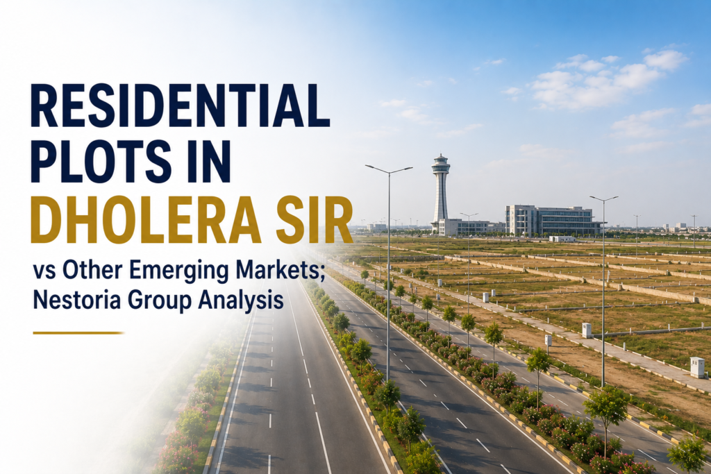 Residential Plots in Dholera SIR vs Other Emerging Markets; Nestoria Group Analysis