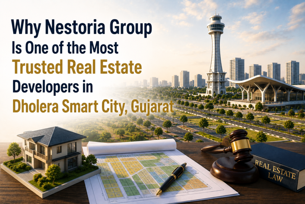 Why Nestoria Group Is One of the Most Trusted Real Estate Developers in Dholera Smart City, Gujarat
